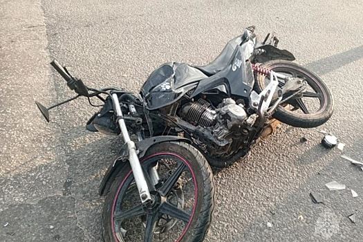 В Калужской области произошло ДТП с участием мотоциклиста