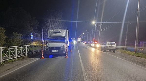 В тюменском селе байкер сгорел после ДТП с большегрузом