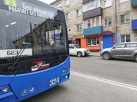 ДТП с легковушкой и троллебуйсом произошло в центре Читы