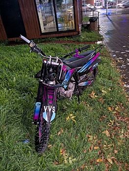 Несовершеннолетний водитель питбайка пострадал в аварии в Ижевске