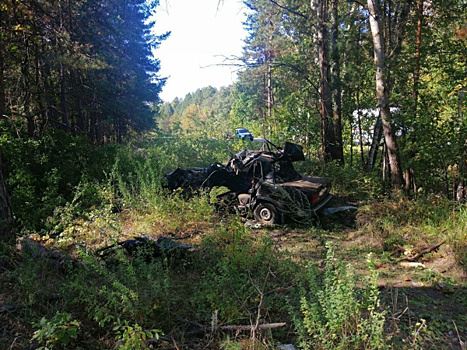 В Самарской области водитель "семерки" погиб, вылетев в кювет с трассы
