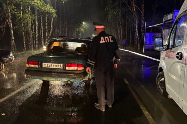 В Свердловской области мужчина выбежал на дорогу и был дважды сбит машинами